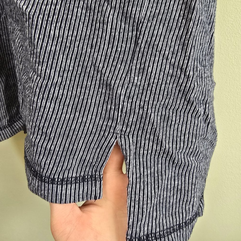 Yves Saint Laurent pour homme - Crew Neck - Blue Short Sleeve T-Shirt - Picture 11 of 12